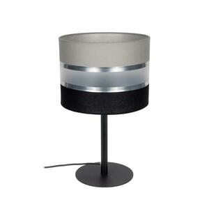 Asztali lámpa CORAL 1xE27/60W/230V fekete/szürke kép