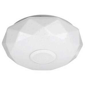 F27 UFO Bluetooth Mennyezeti Lámpa RGB Színes Hangszóróval Távirá... kép