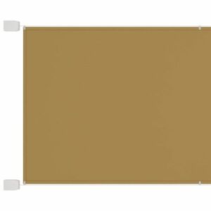 vidaXL bézs oxford-szövet függőleges napellenző 100 x 270 cm kép