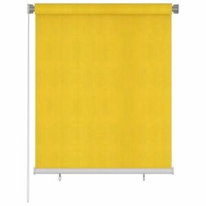 vidaXL sárga kültéri HDPE roló 120 x 140 cm kép