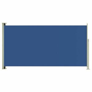vidaXL kék behúzható oldalsó terasznapellenző 160 x 300 cm kép