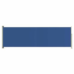 vidaXL kék kihúzható terasznapellenző 160 x 500 cm kép