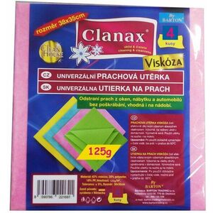 CLANAX viszkóz kendő 125 g, 35 × 38 cm, 4 db kép