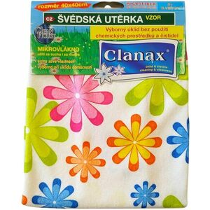 CLANAX mintás svéd törlőkendő 250 g, 40 × 40 cm kép