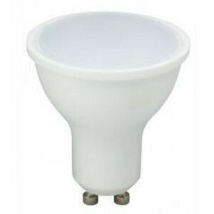 LED spot égő GU10 8W MelegFehér/2700 Kelvin, 750lumen tej búra 3év garancia kép