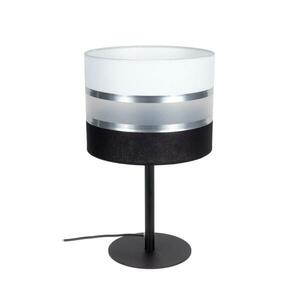 Asztali lámpa CORAL 1xE27/60W/230V fekete/fehér kép