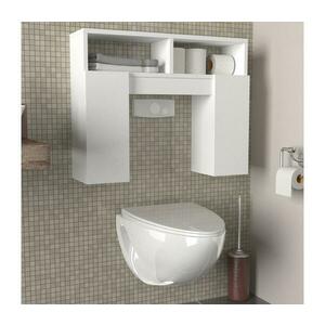 Fürdőszobai szekrény GERONIMO 61x76 cm fehér kép