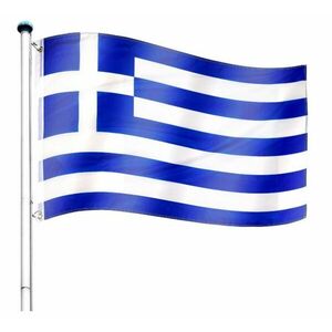 FLAGMASTER® Zászló rúddal Görög GRE 650 cm kép