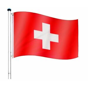 FLAGMASTER® Zászló rúddal Svájc SUI 650 cm kép