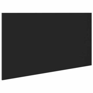 vidaXL fekete szerelt fa ágyfejtámla 160 x 1, 5 x 80 cm kép