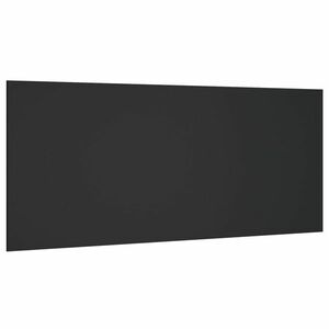 vidaXL fekete szerelt fa ágyfejtámla 200x1, 5x80 cm kép