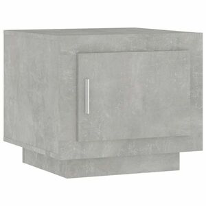 vidaXL betonszürke szerelt fa dohányzóasztal 51 x 50 x 45 cm kép