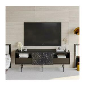 TV asztal DERIN 65x180 cm fekete kép