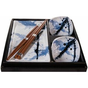 Made In Japan Sushi szett Kék és fehér 6 db kép