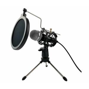 Kondenzátor mikrofon POP filterrel JACK 3, 5 mm kép