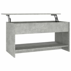 vidaXL betonszürke szerelt fa dohányzóasztal 102x50x52, 5 cm kép