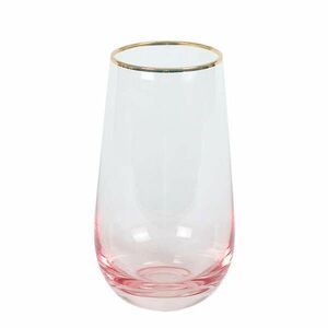 Lady - Aranyozott peremű magas pohár kép