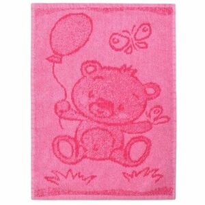 Bear pink gyermek törölköző, 30 x 50 cm kép