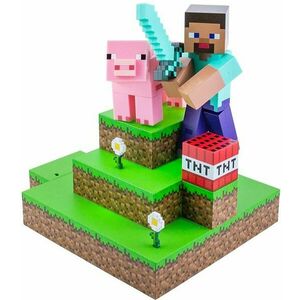 Minecraft - Steve - lámpa kép