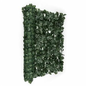 Blumfeldt Fency Dark Ivy, sötétzöld, borostyán, kerítés, védelmet nyújt a kíváncsi tekintetekkel és a széllel szemben, 300 x 100 cm kép
