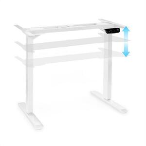 OneConcept Multidesk Comfort, állítható magasságú íróasztal, elektromos, magasság 62 - 128 cm, fehér kép