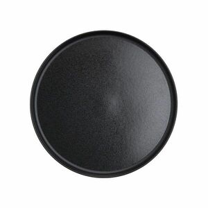 CASA NOVA lapos tányér, fekete Ø27cm kép