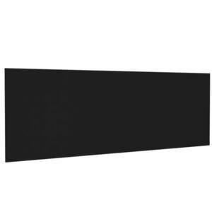 vidaXL fekete szerelt fa fali fejtámla 240 x 1, 5 x 80 cm kép