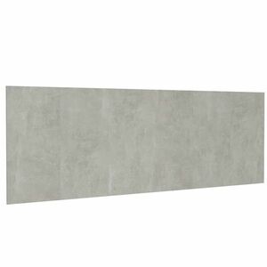 vidaXL betonszürke szerelt fali fejtámla 240 x 1, 5 x 80 cm kép