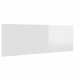 vidaXL magasfényű fehér szerelt fa fali fejtámla 240 x 1, 5 x 80 cm kép