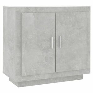 vidaXL betonszürke szerelt fa tálalóasztal 80 x 40 x 75 cm kép