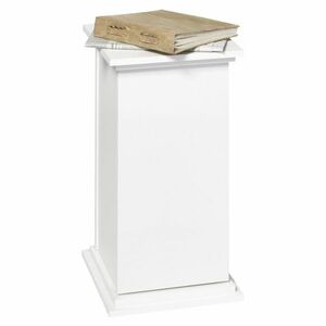 FMD fehér színű kisasztal ajtóval 57, 4 cm kép