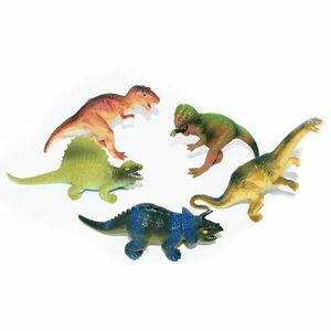 Dinoszaurusz készlet zacskóban, 5 db-os kép