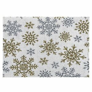 Dakls Snowflakes alátét fehér, 33 x 48 cm kép