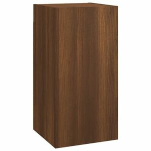 vidaXL barna tölgy színű szerelt fa TV-szekrény 30, 5x30x60 cm kép