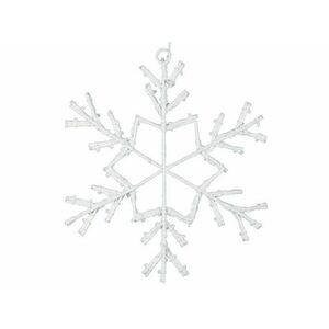 NEXOS Hópehely 36 LED Meleg fehér 30 cm kép