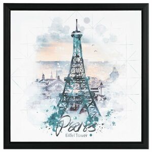 Paris vászonkép keretben, 40 x 40 x 2, 5 cm kép