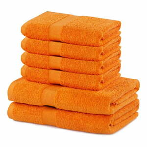 Marina szett 2 db narancssárga fürdőlepedővel és 4 db törölközővel - DecoKing kép