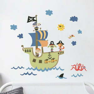 Pirate Ship gyerek falmatrica - Ambiance kép