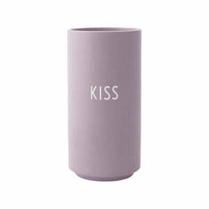 Kiss lila porcelánváza, magasság 11 cm - Design Letters kép