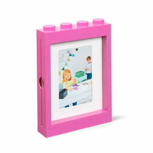 Rózsaszín képkeret, 19, 3 x 26, 8 cm - LEGO® kép