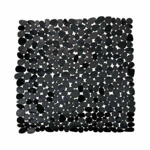 Paradise fekete csúszásgátló zuhanyszőnyeg, 54 x 54 cm - Wenko kép