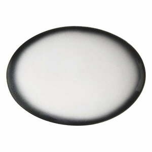 Caviar ovális fehér-fekete kerámia tányér, 30 x 22 cm - Maxwell & Williams kép