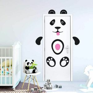 Panda maci - Matrica a falra és ajtóra kép