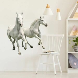 Falmatricák - Fehér lovak kép