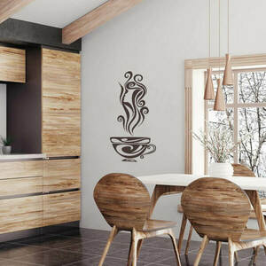 Falmatrica konyhába - Kávé és nő kép