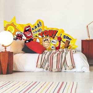 Falvédő ágy mögé - Pop art kép