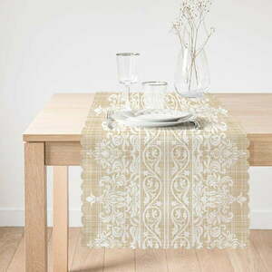 Beige Ethnic asztali futó, 45 x 140 cm - Minimalist Cushion Covers kép