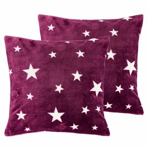 4Home Stars violet párnahuzat, 40 x 40 cm, sada 2 ks kép
