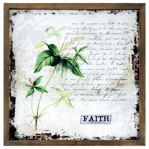 Faith vászonkép fakeretben, 40 x 40 x 2, 5 cm kép
