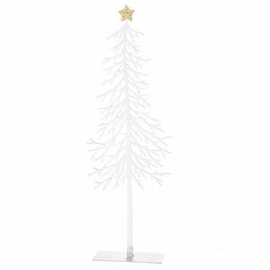 Tree with star karácsonyi fém dekoráció, 8 x 25 x 3, 5 cm kép